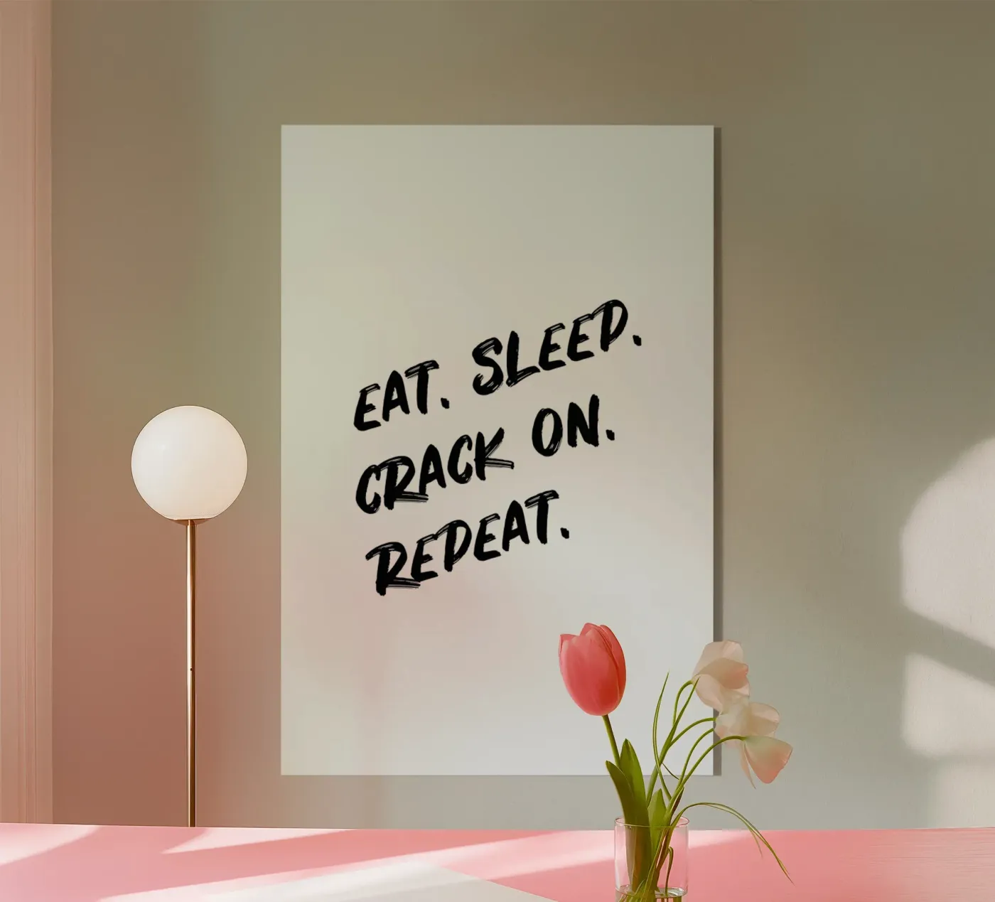 Crack On Acryl-Glas von daylight design studio