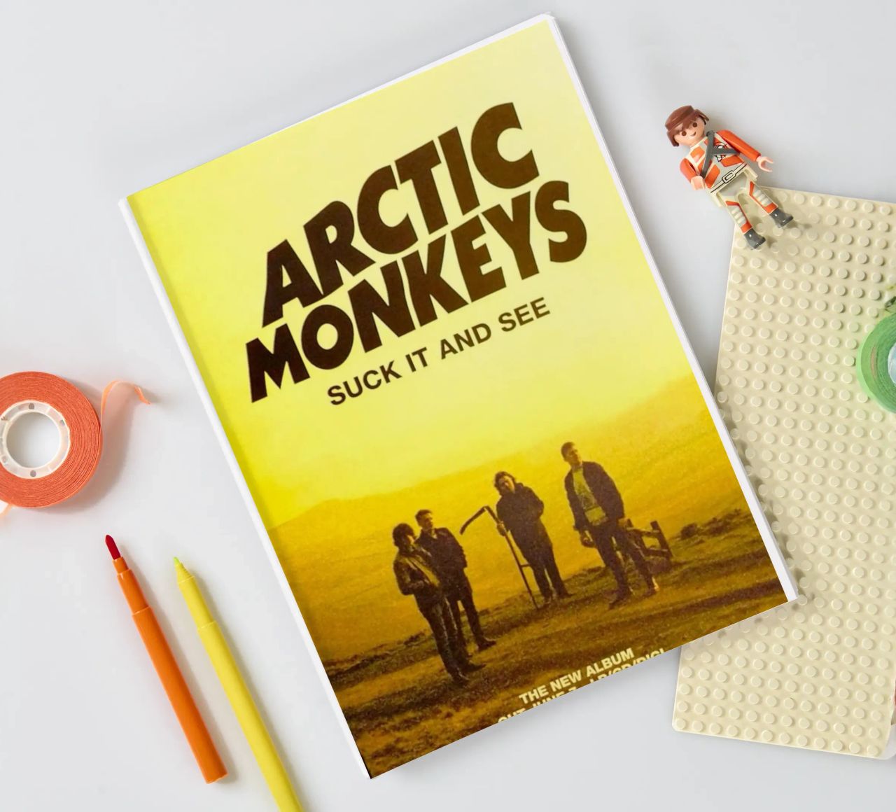 Suck It and See Flayer Artic Monkeys notebook by Music Life