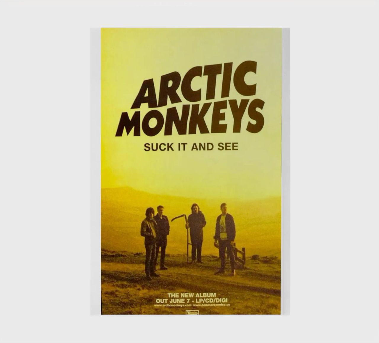 Suck It and See Flayer Artic Monkeys notebook by Music Life