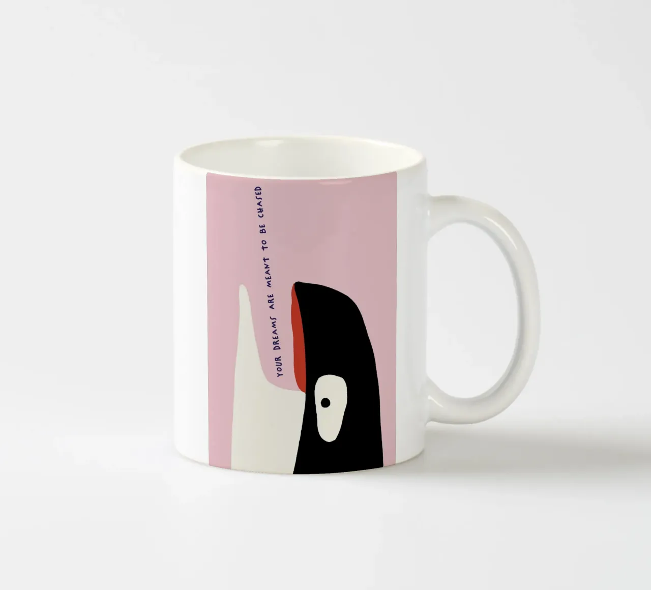 your dreams are meant to be chased tazza in ceramica da thesoulhugclub