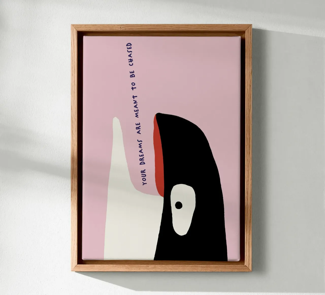 your dreams are meant to be chased tela con Cornice a cassetta da thesoulhugclub
