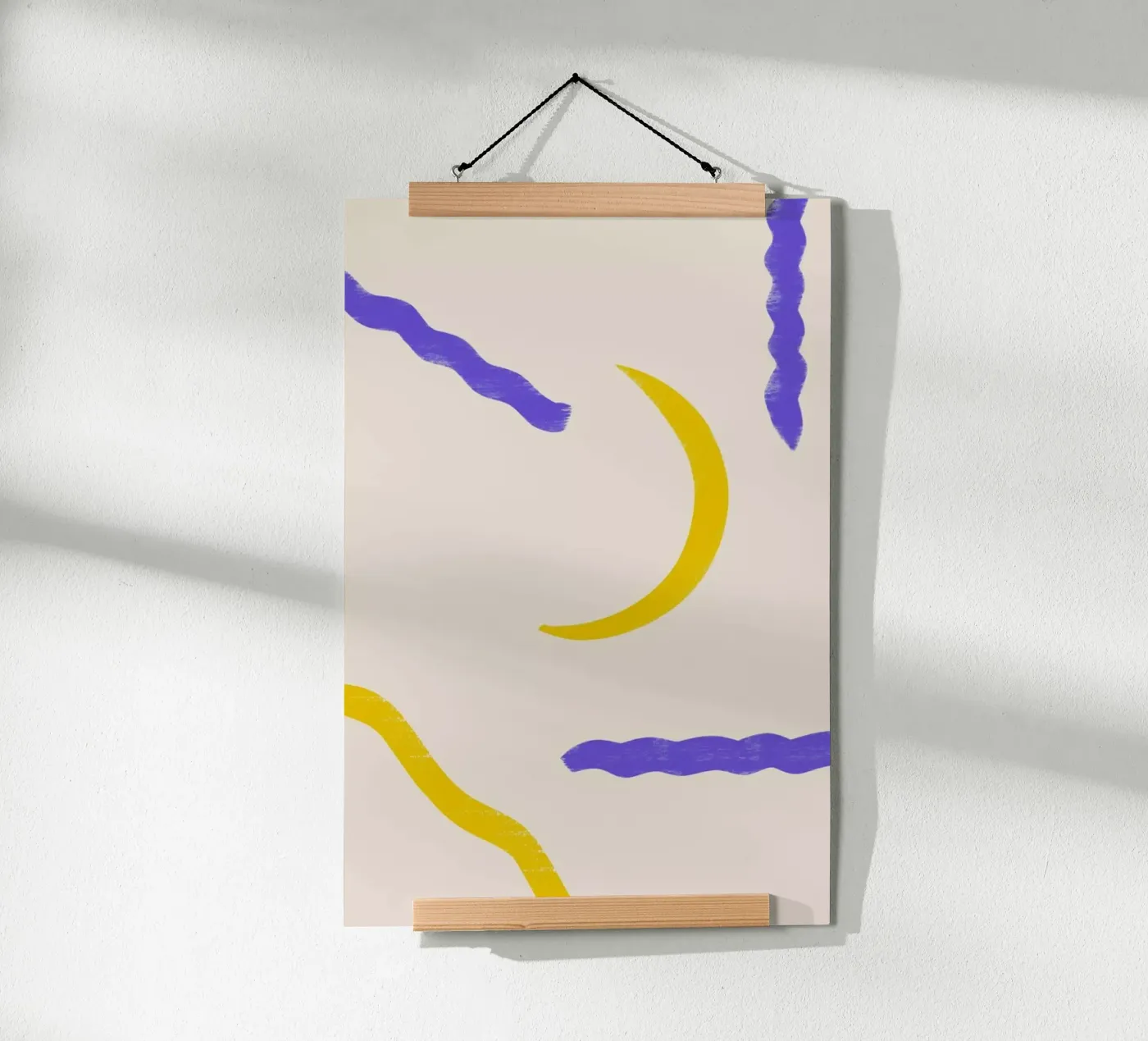 Luna poster van Galaxy Eyes