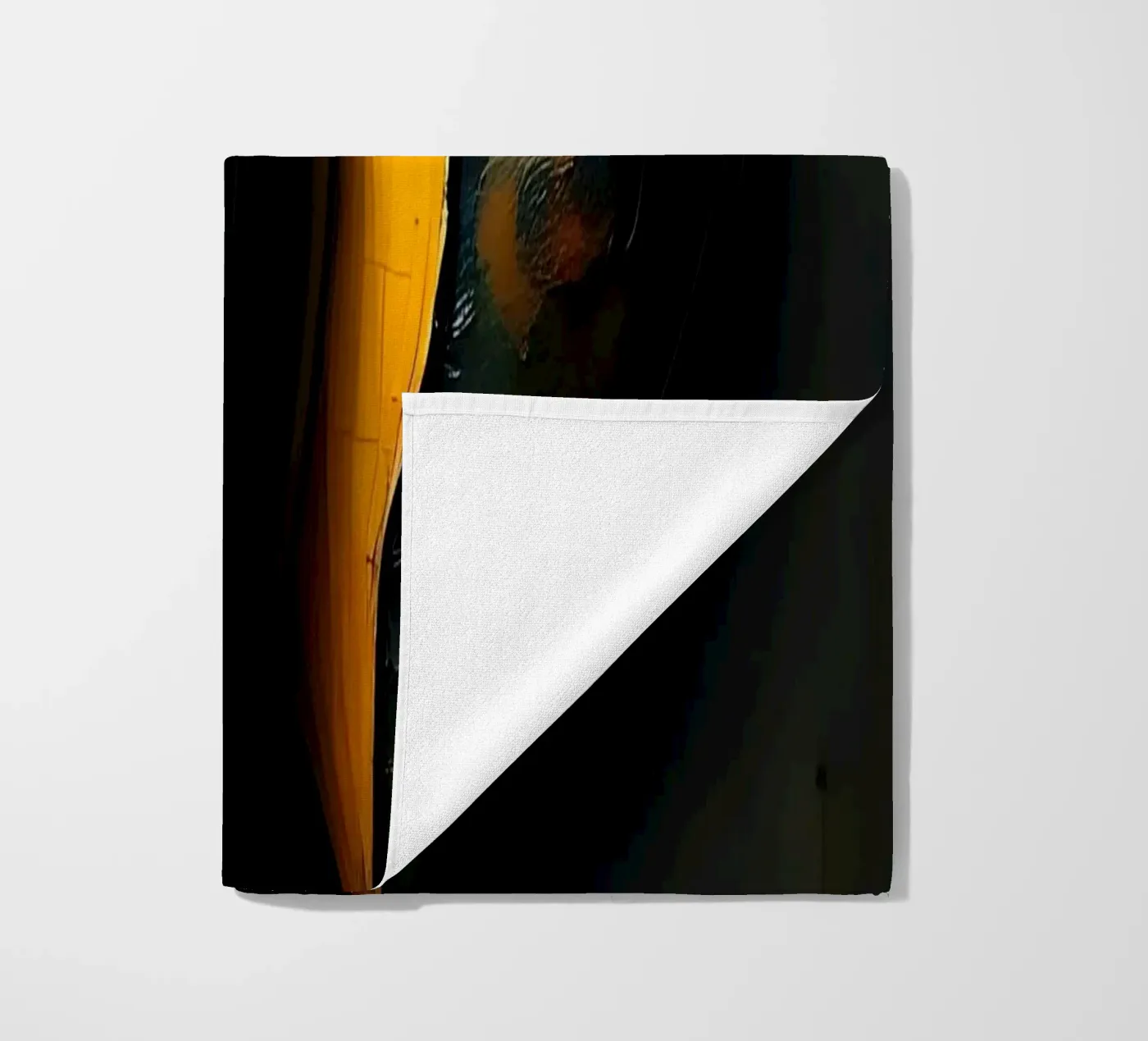 Cuori_10 telo mare da schwarz-gelb by LK