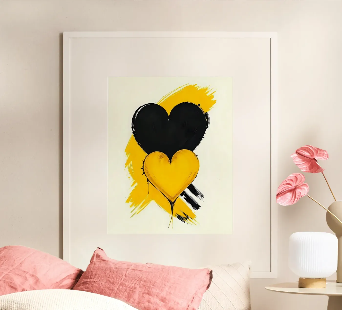 Cuori_11 poster da schwarz-gelb by LK