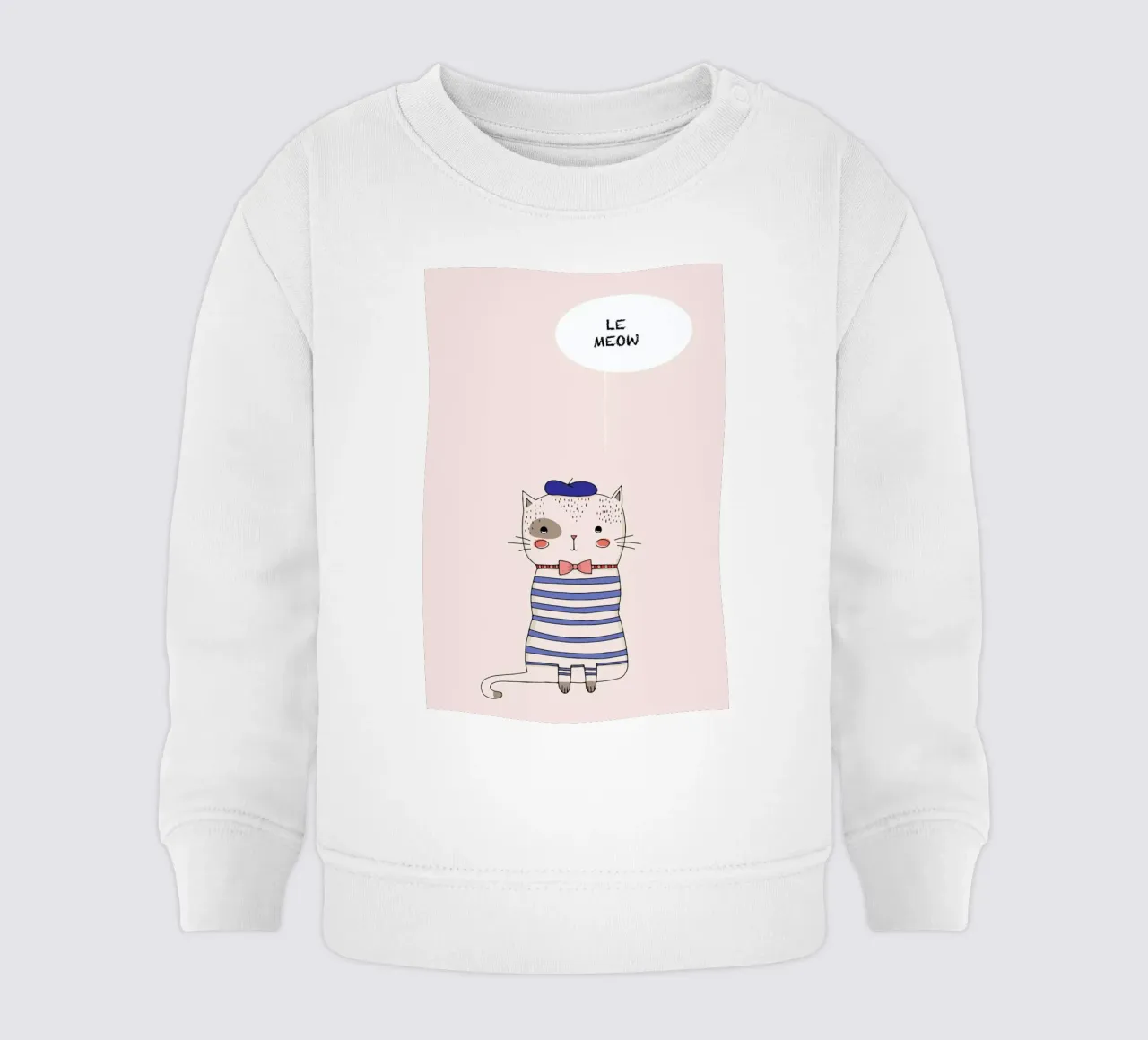 Le Meow felpa neonato da Kubistika