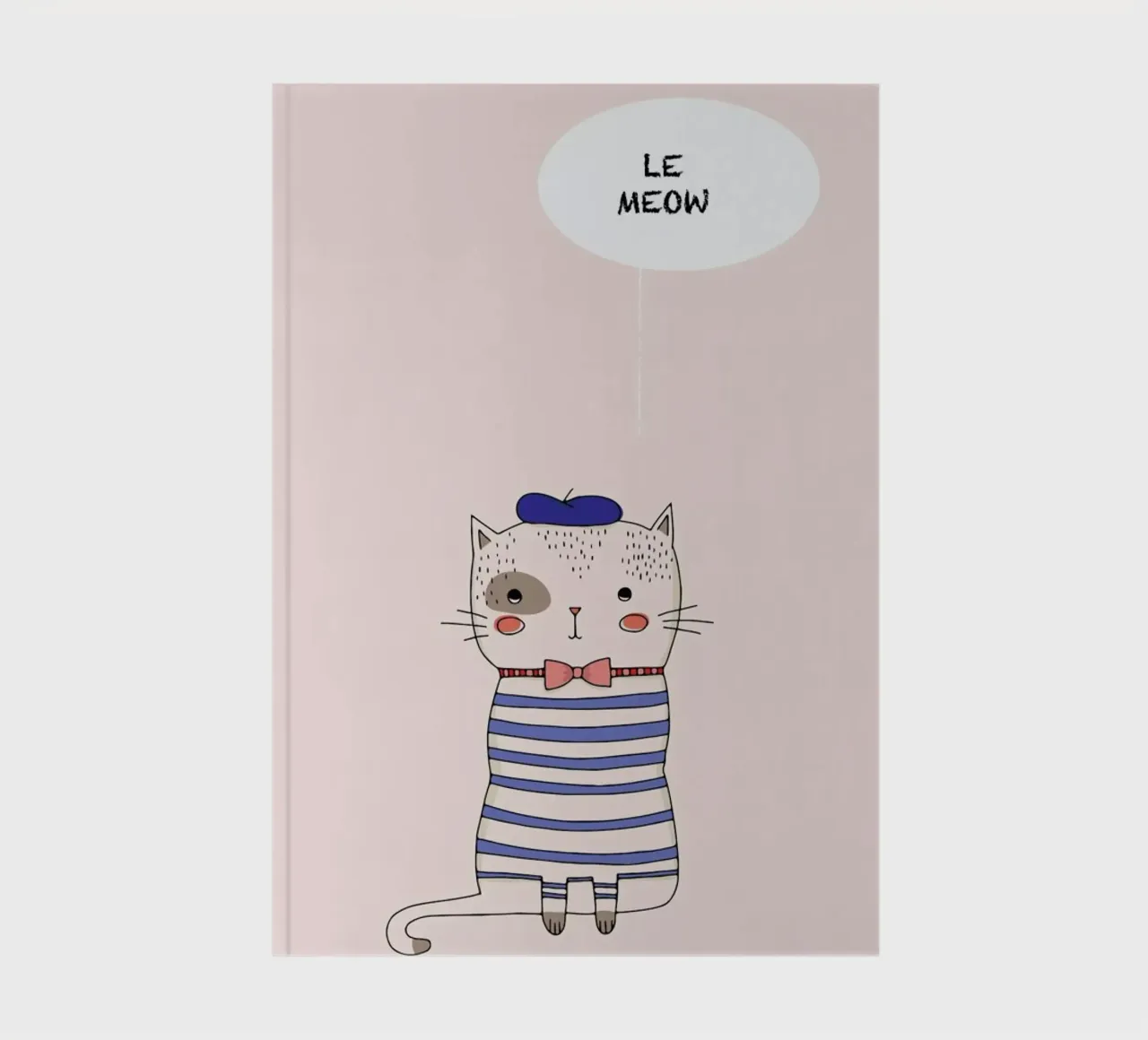 Le Meow notebook by Kubistika