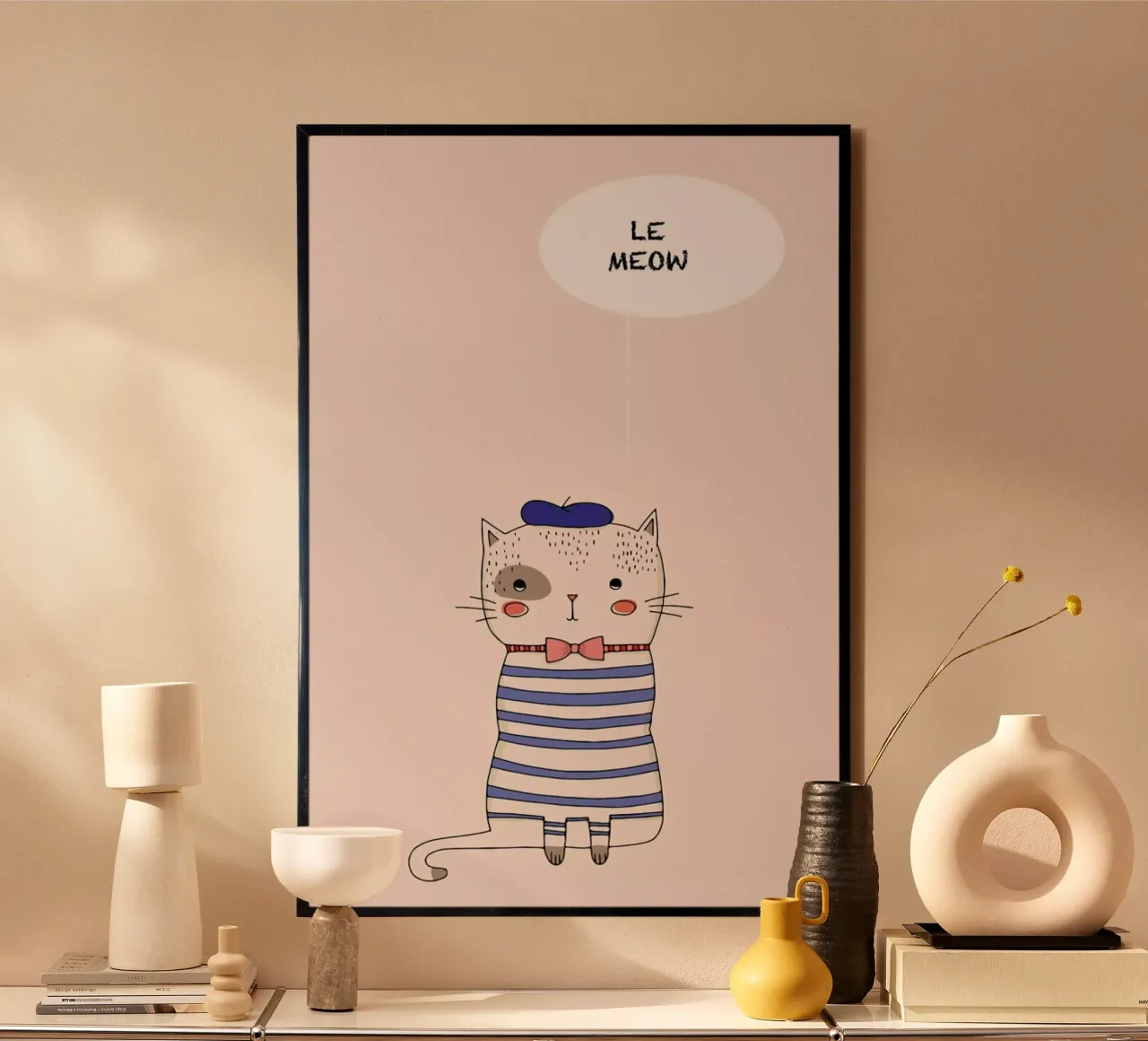 Le Meow carta hahnemühle da Kubistika