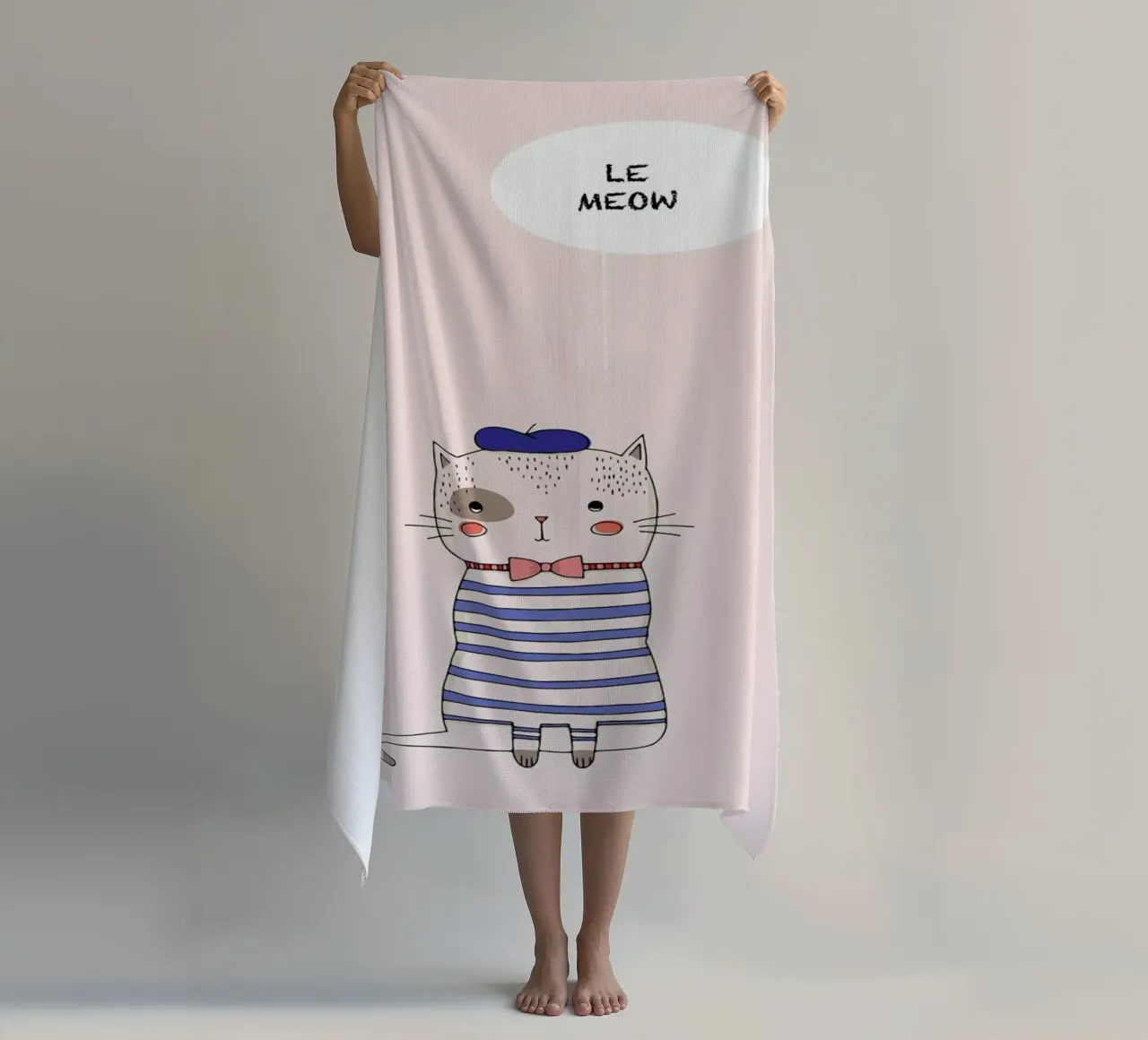 Le Meow telo mare da Kubistika