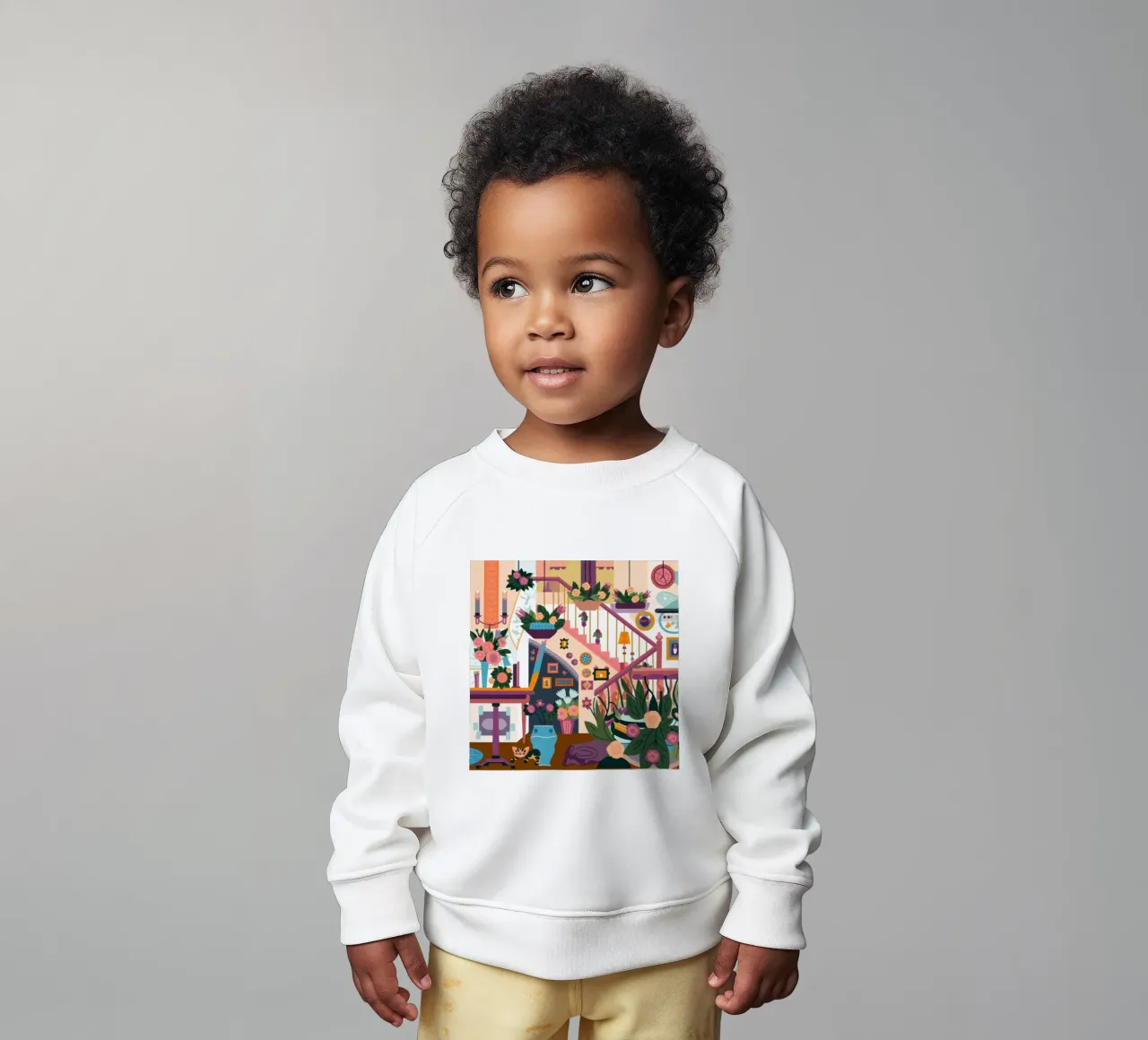Verzauberte Treppe Blüte Baby Sweatshirt von Lumina Vision