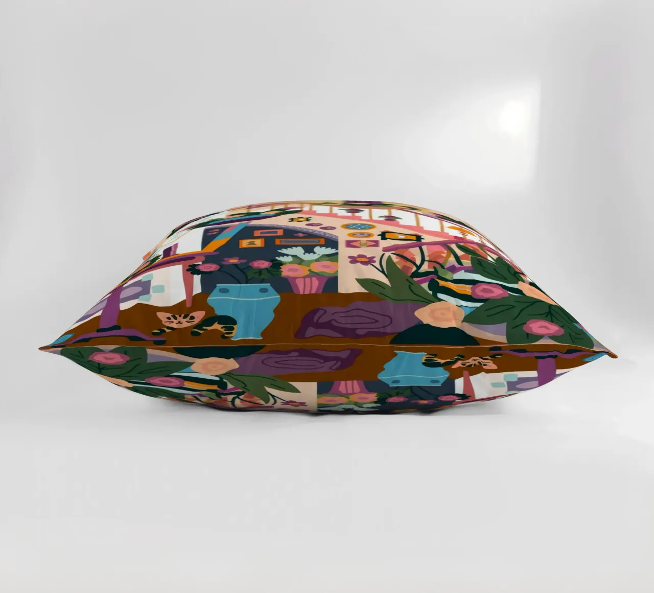 Scala incantata in fiore cuscino da Lumina Vision