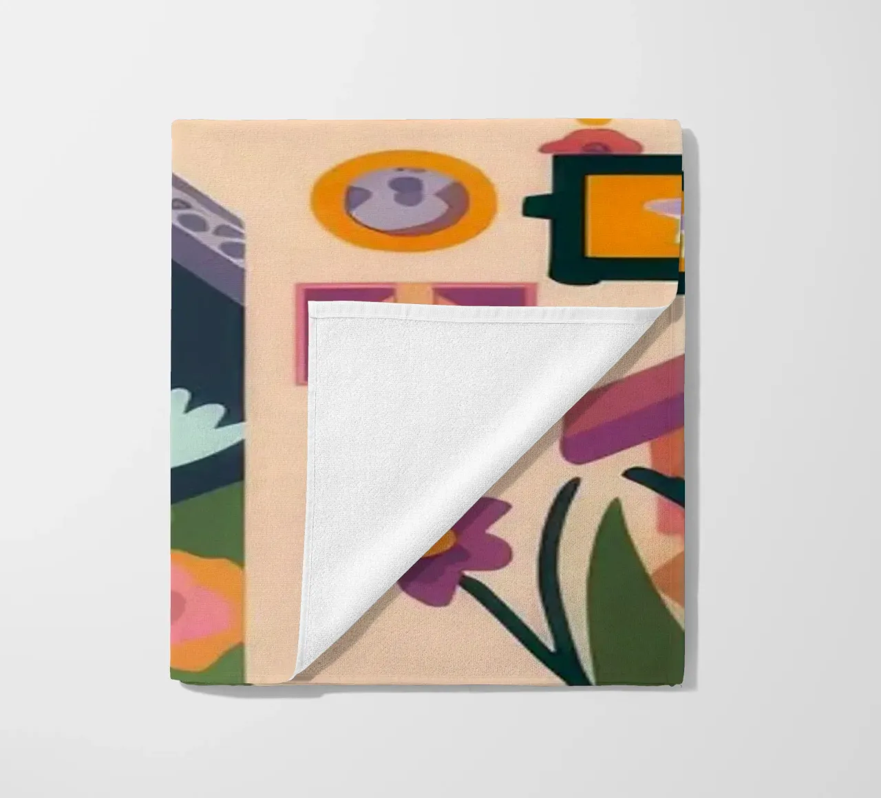 Scala incantata in fiore telo mare da Lumina Vision