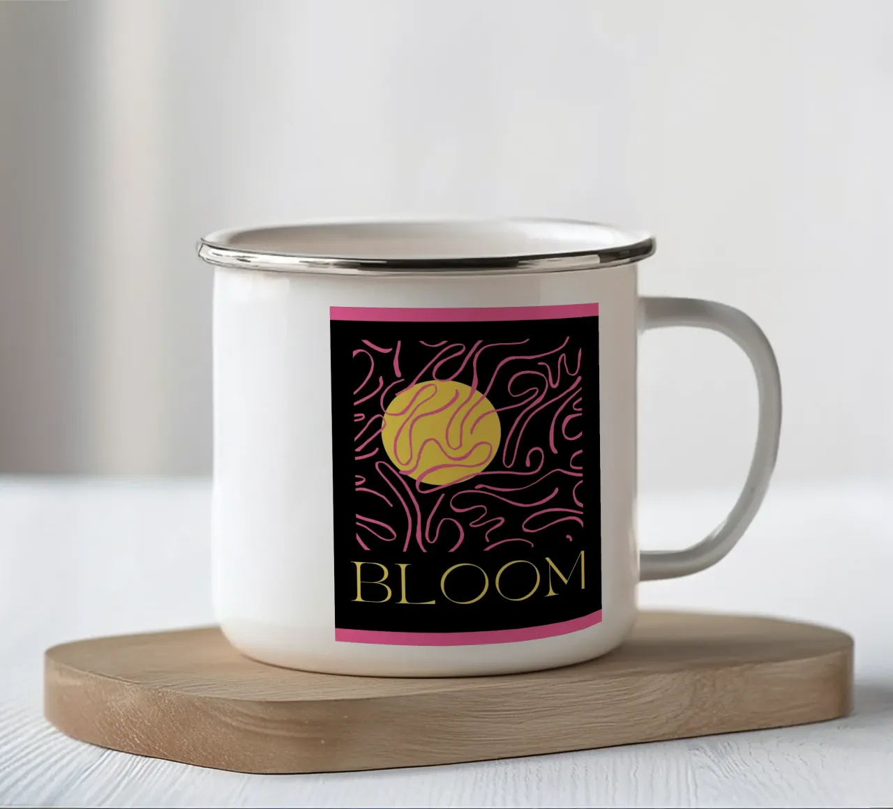 Bloom tazza in smalto da Dreamer10