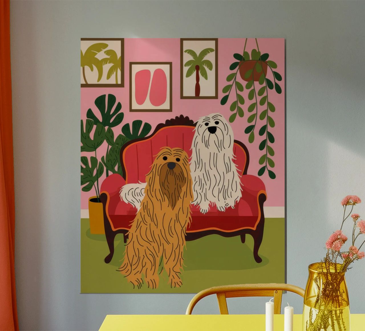 Regal Canine Haven poster by Lumina Vision