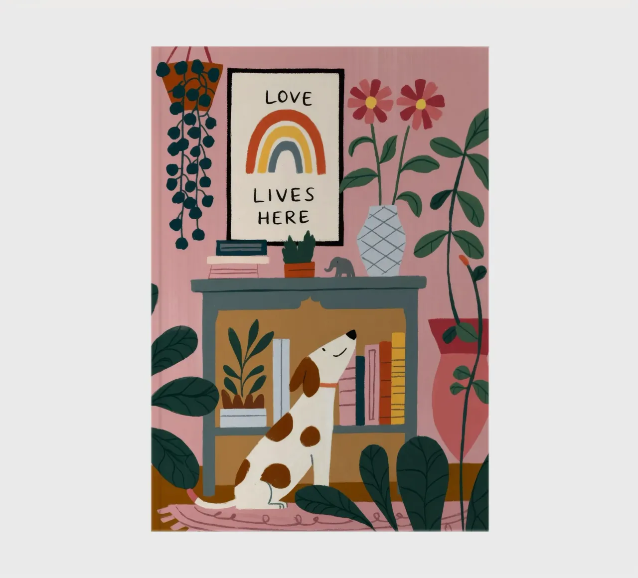 Love's Inviting Echo notebook by Lumina Vision