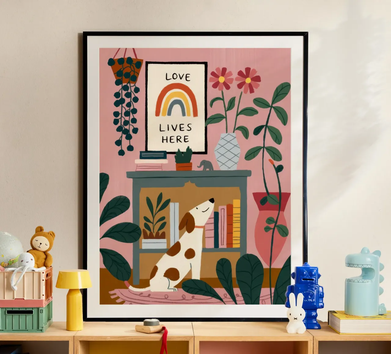 L'eco invitante dell'amore poster da Lumina Vision