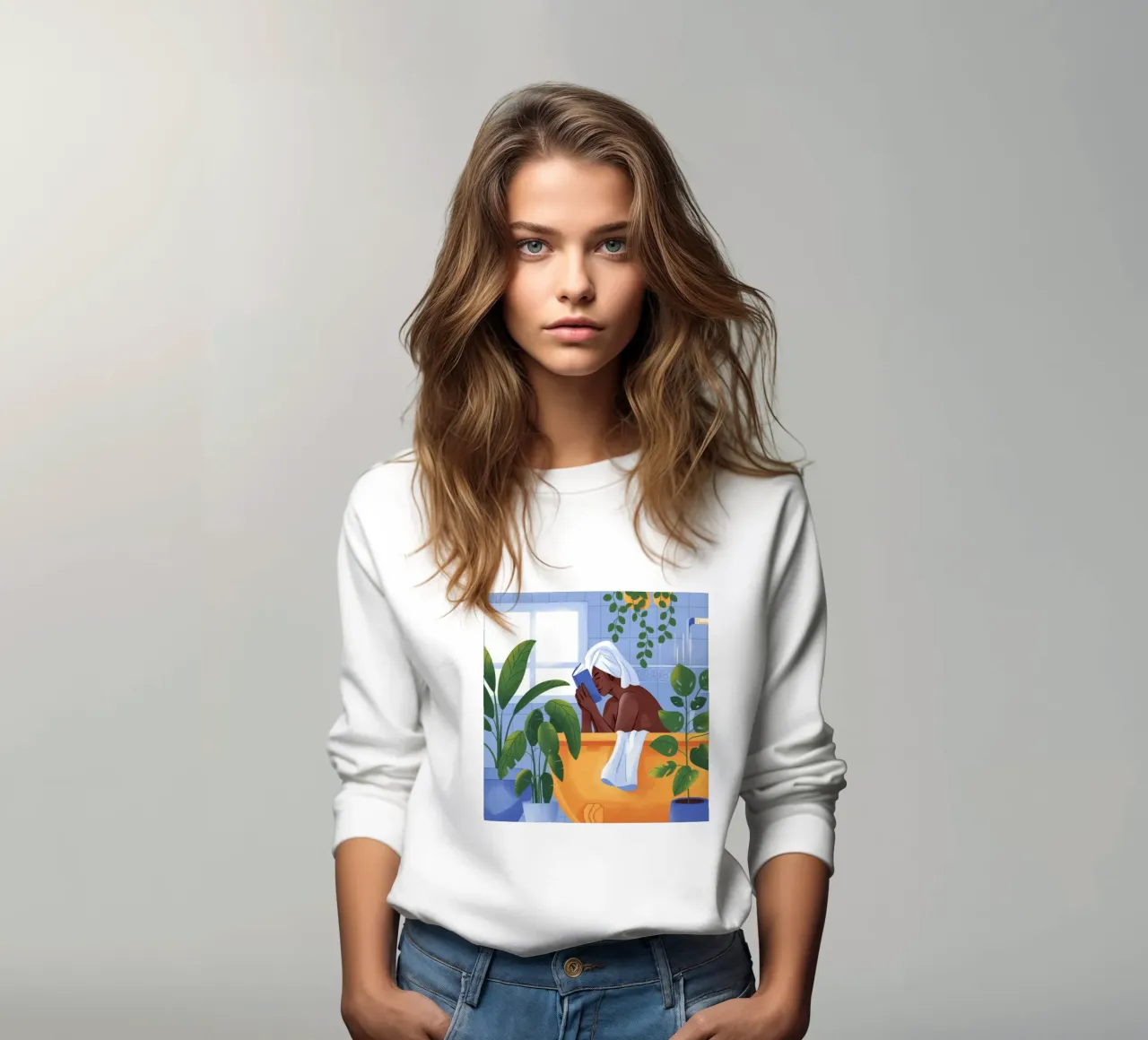 Armonia del bagno zen felpa da Lumina Vision