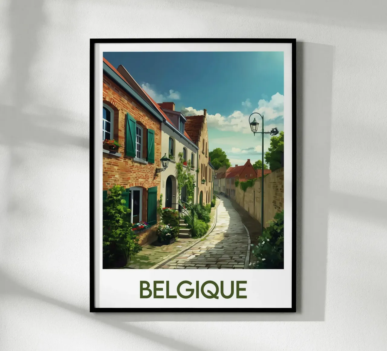 Manifesto del Belgio carta hahnemühle da Frame the World