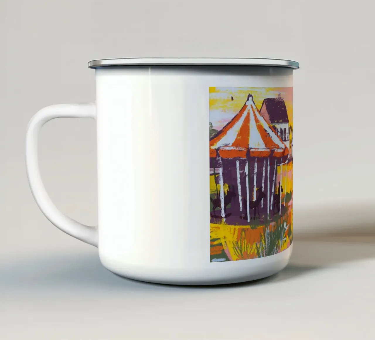 Dorfkinder tazza in smalto da FoxDevilWild