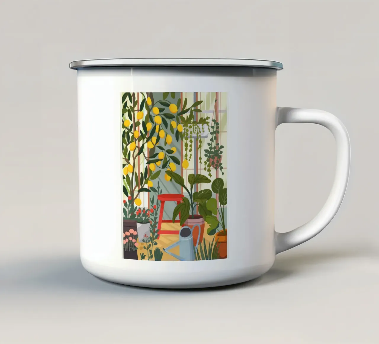 Creative Palette Fusion tazza in smalto da Lumina Vision