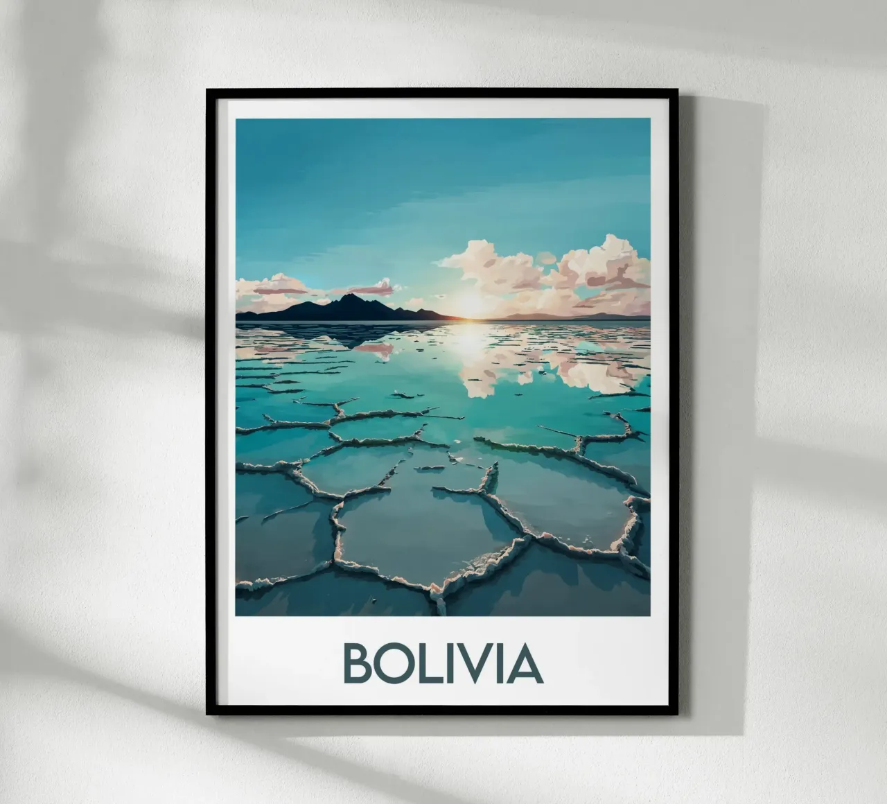 Affiche Bolivie poster da Frame the World