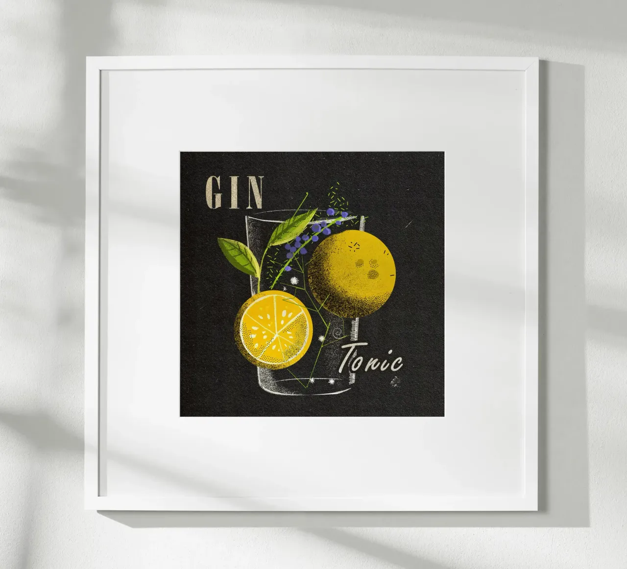 GIN Tonic carta hahnemühle da FoxDevilWild