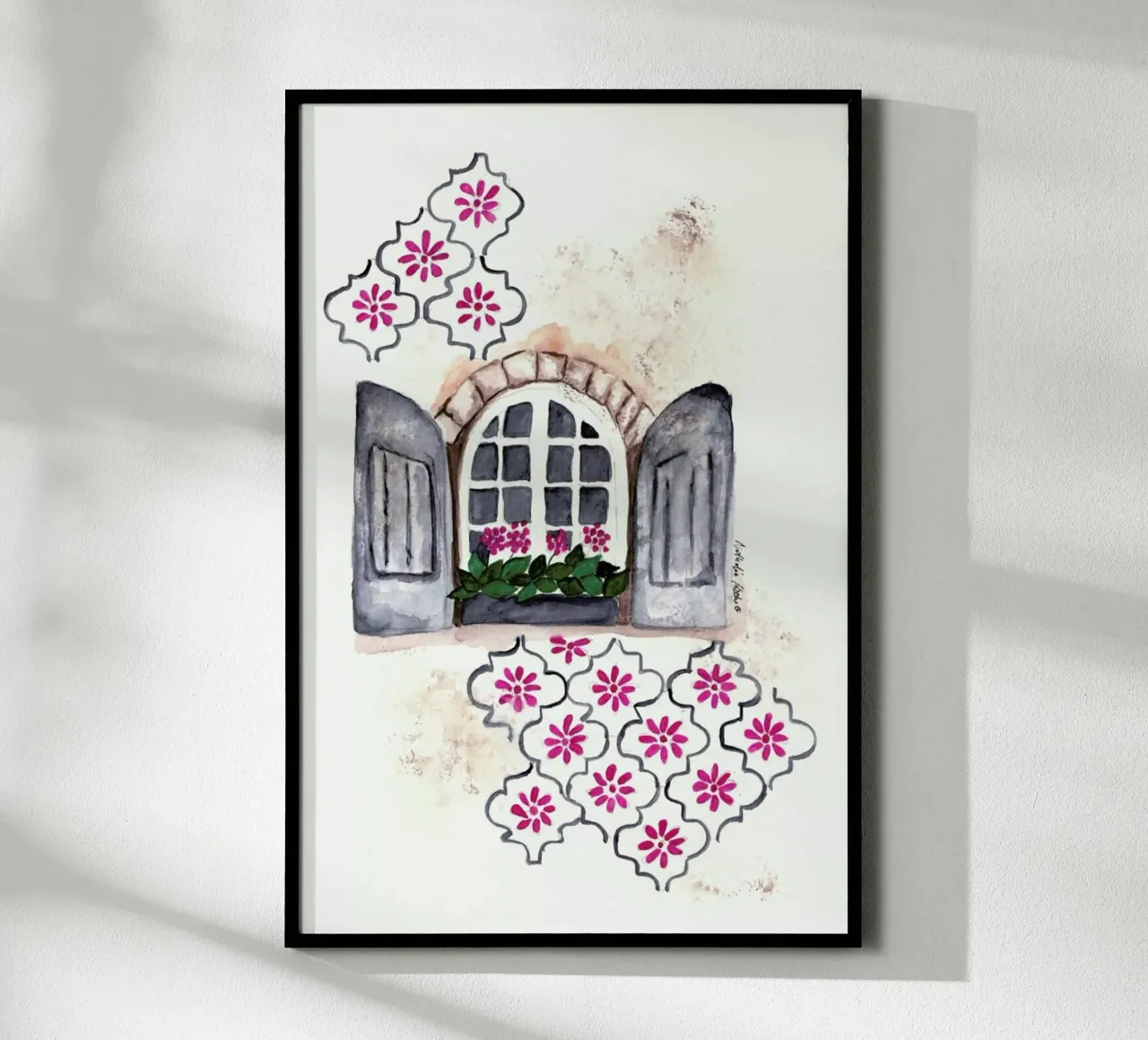 Fés poster by Nathys_illustration