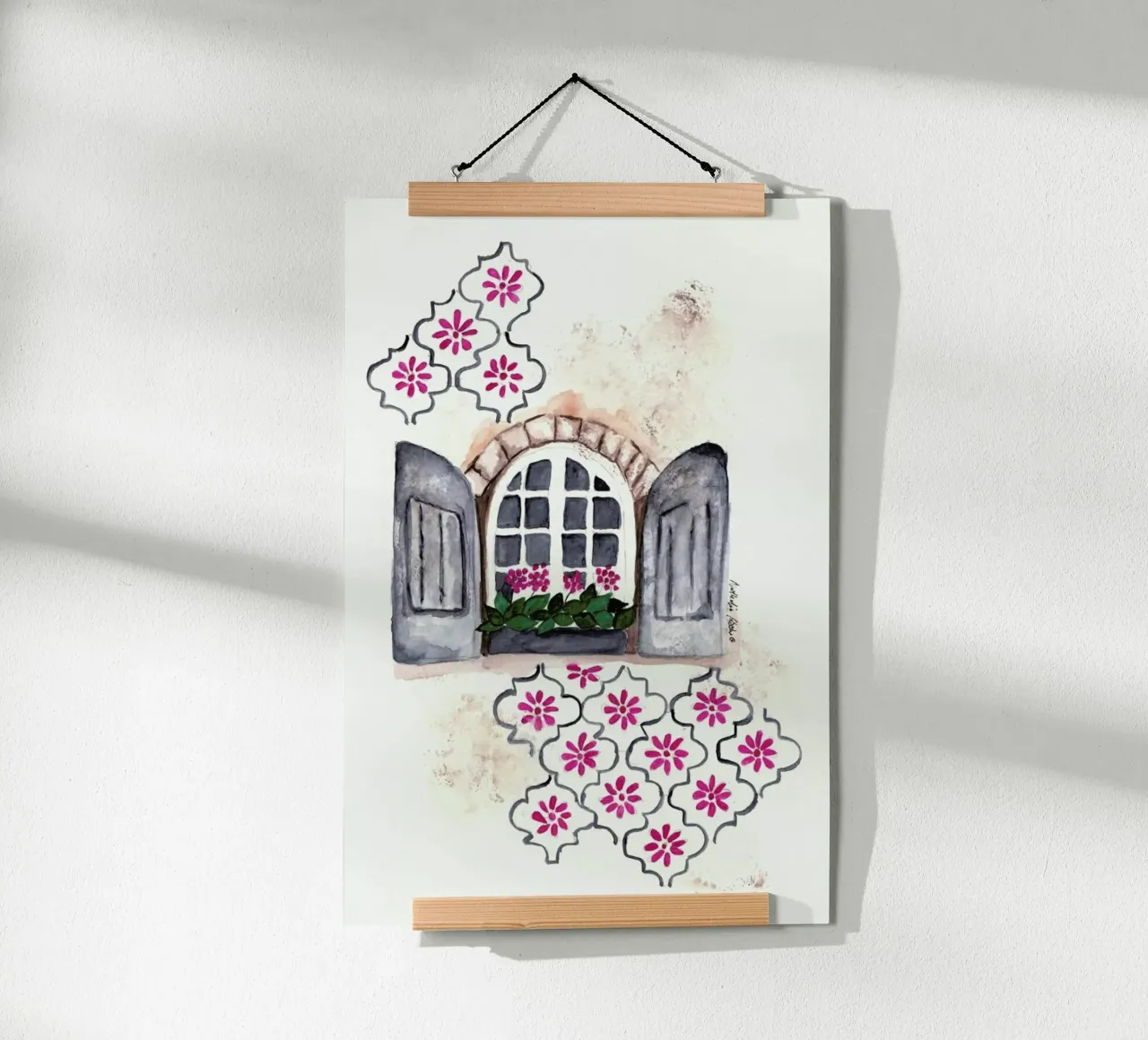 Fés poster by Nathys_illustration