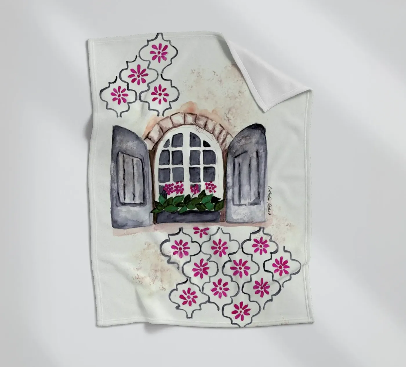 Fés fleecedeken van Nathys_illustration