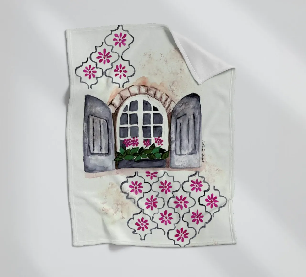 Fés fleecedeken van Nathys_illustration