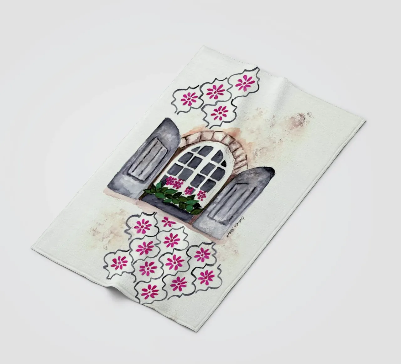 Fés fleecedeken van Nathys_illustration