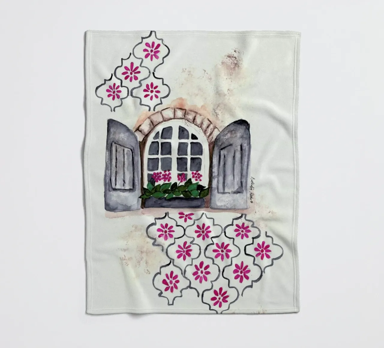 Fés fleecedeken van Nathys_illustration