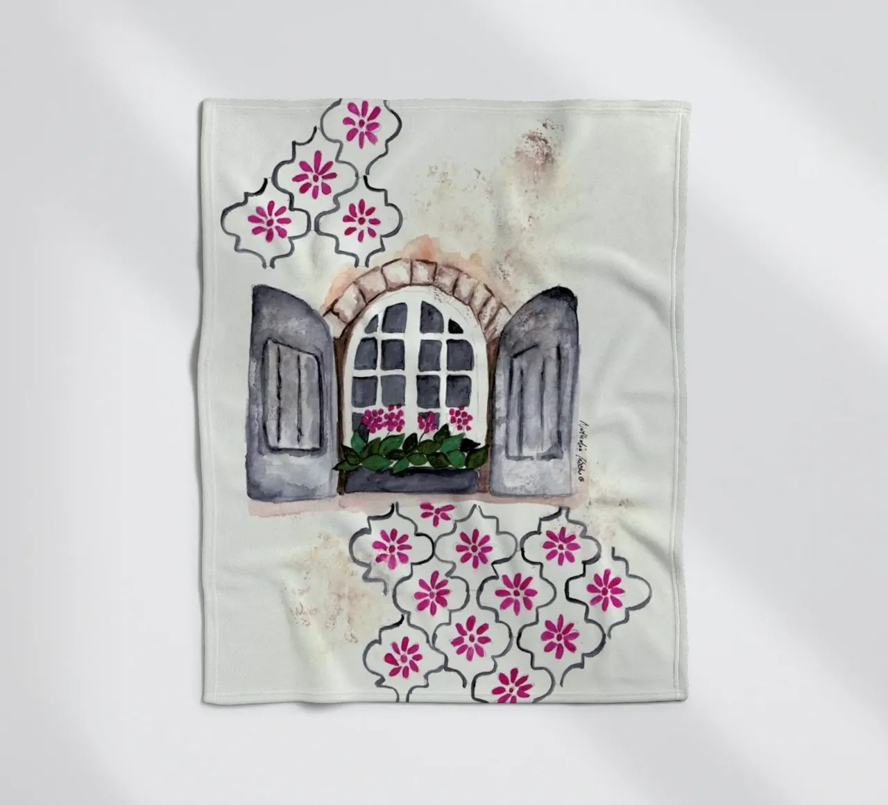 Fés fleecedeken van Nathys_illustration