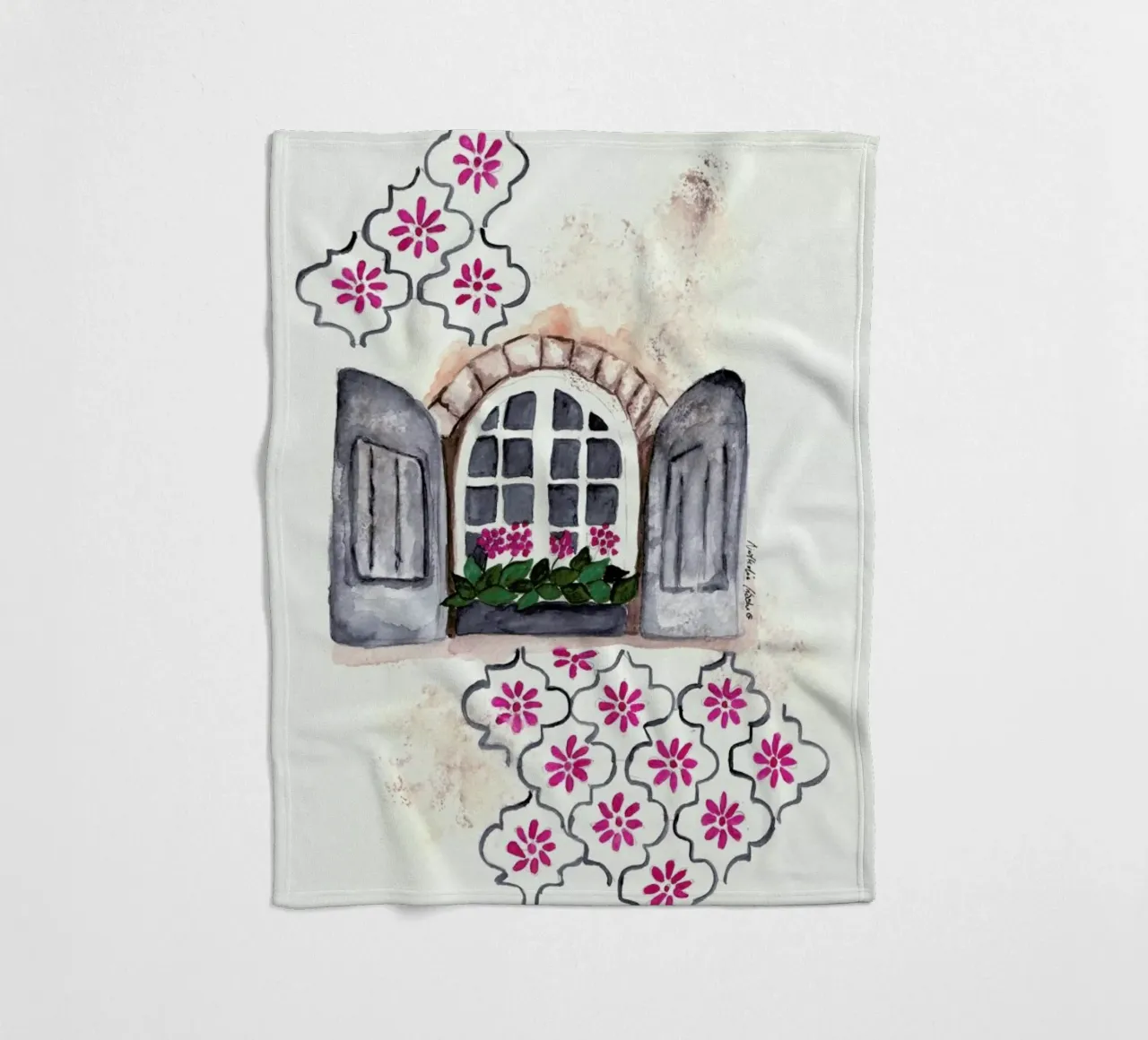 Fés fleecedeken van Nathys_illustration