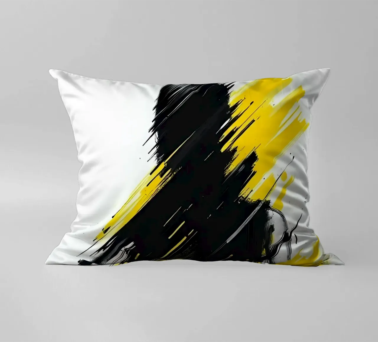 Ritratto_Stil_C_3 cuscino da schwarz-gelb by LK
