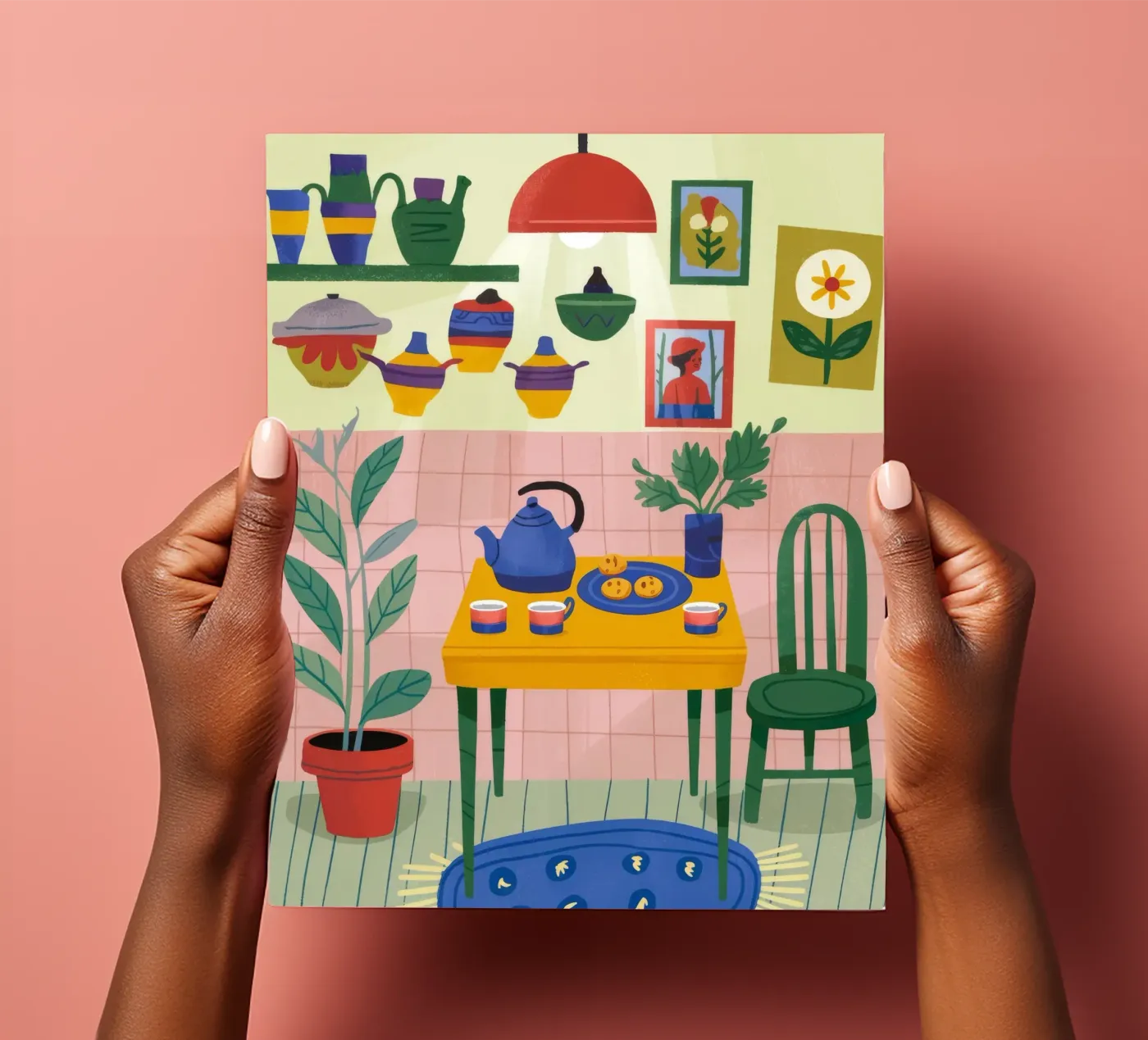 Cozy Kitchen Corner sticker sheet by Lumina Vision
