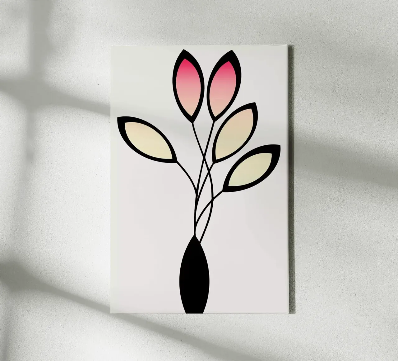 Cinco No. 2 canvas by Kubistika