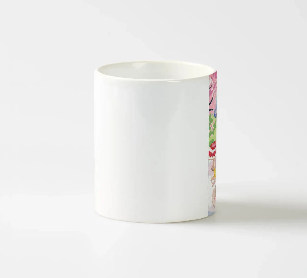 Delizia di tè ai fiori tazza in ceramica da Lumina Vision