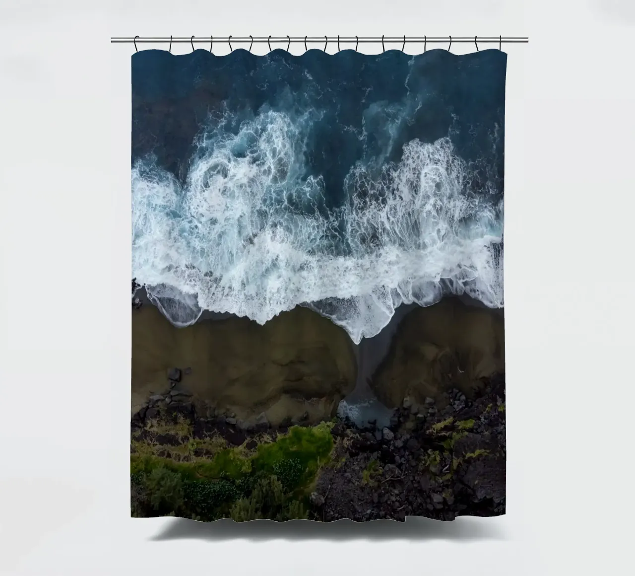 🌊 Coastal Mood Swing – La Réunion Edition tenda da doccia da Mexposure Gallery