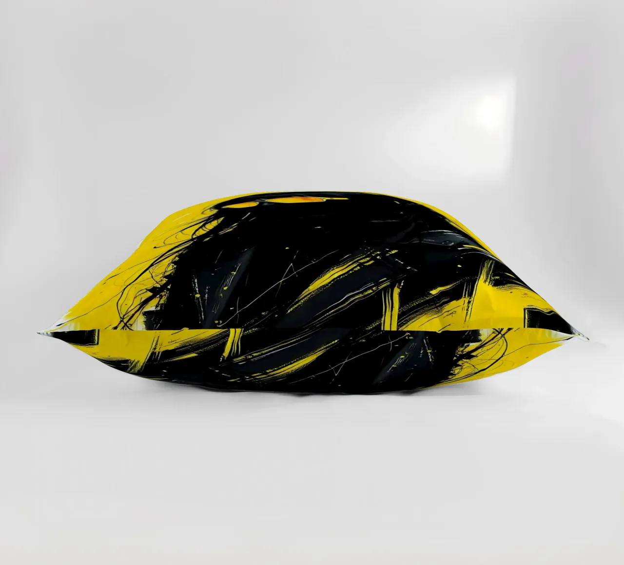 Ritratto_Stil_C_4 cuscino da schwarz-gelb by LK