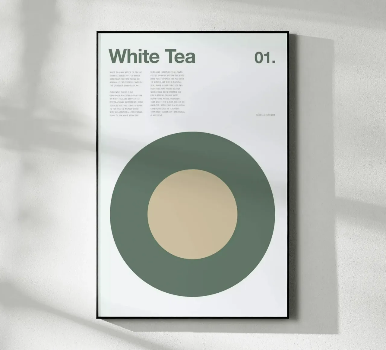 White Tea plexiglass da Nick Barclay