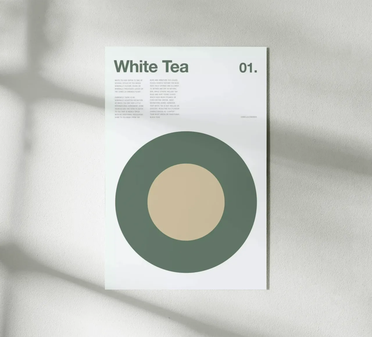 White Tea plexiglass da Nick Barclay
