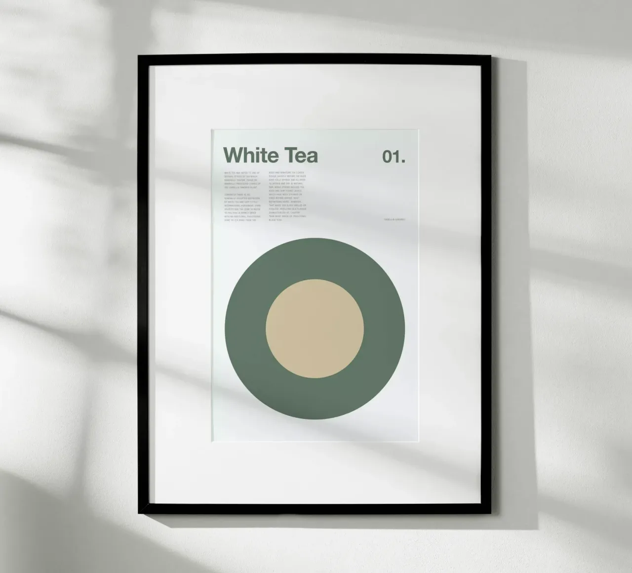 White Tea poster da Nick Barclay