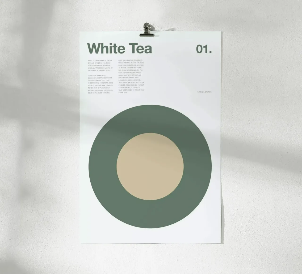 White Tea poster da Nick Barclay