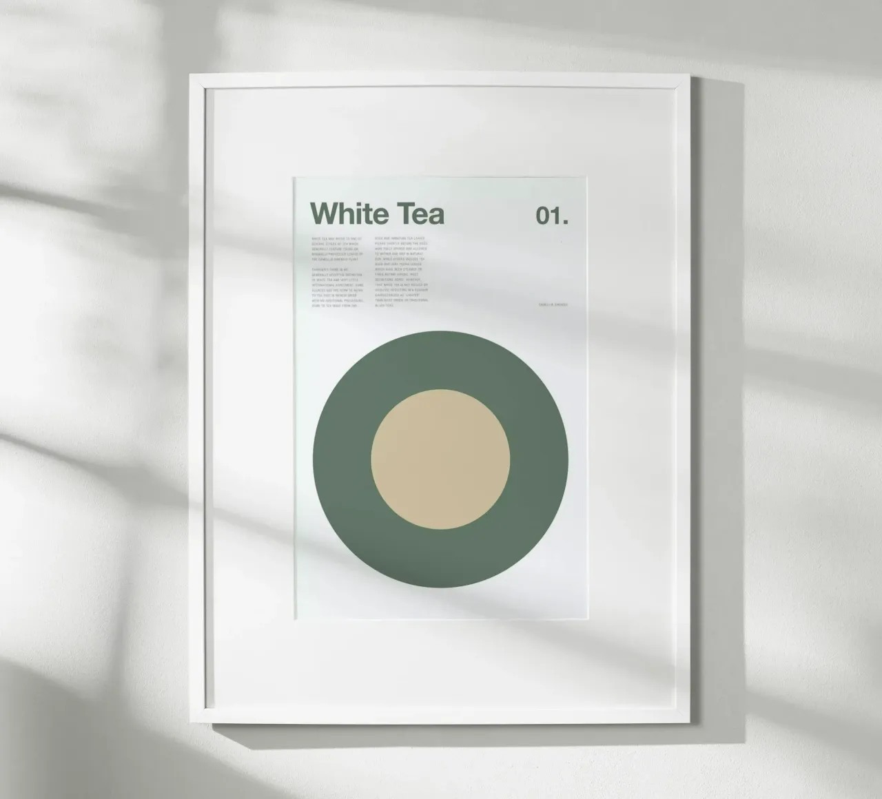 White Tea poster da Nick Barclay