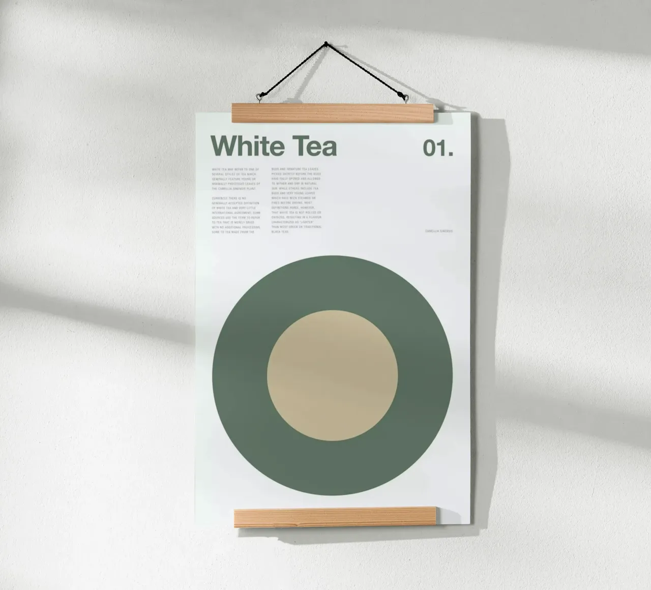 White Tea poster da Nick Barclay