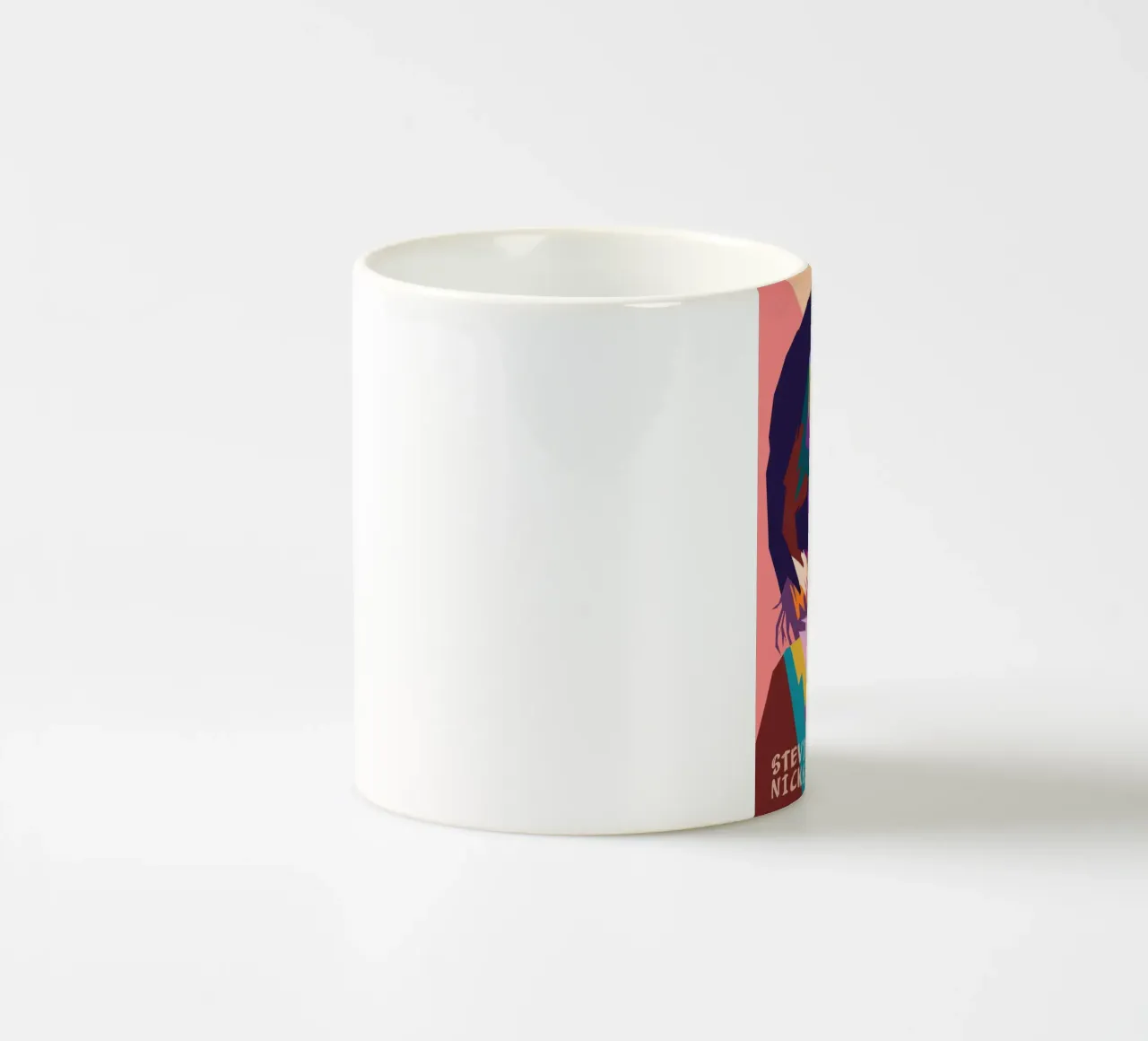 Ritratto pop art di Stevie Nicks tazza in ceramica da Hantamrata