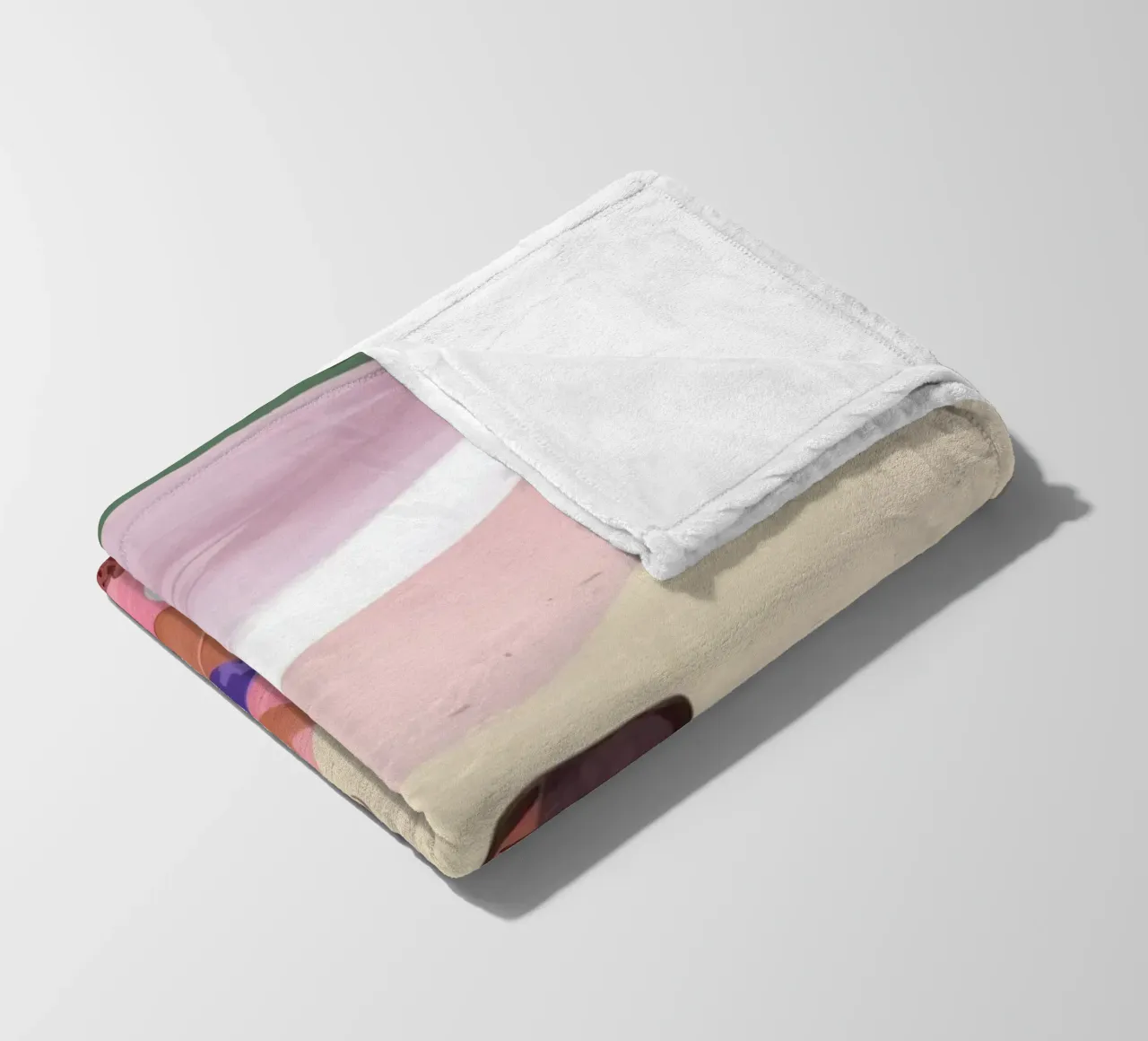 Sunset Beach Picnic fleece blanket by Lumina Vision