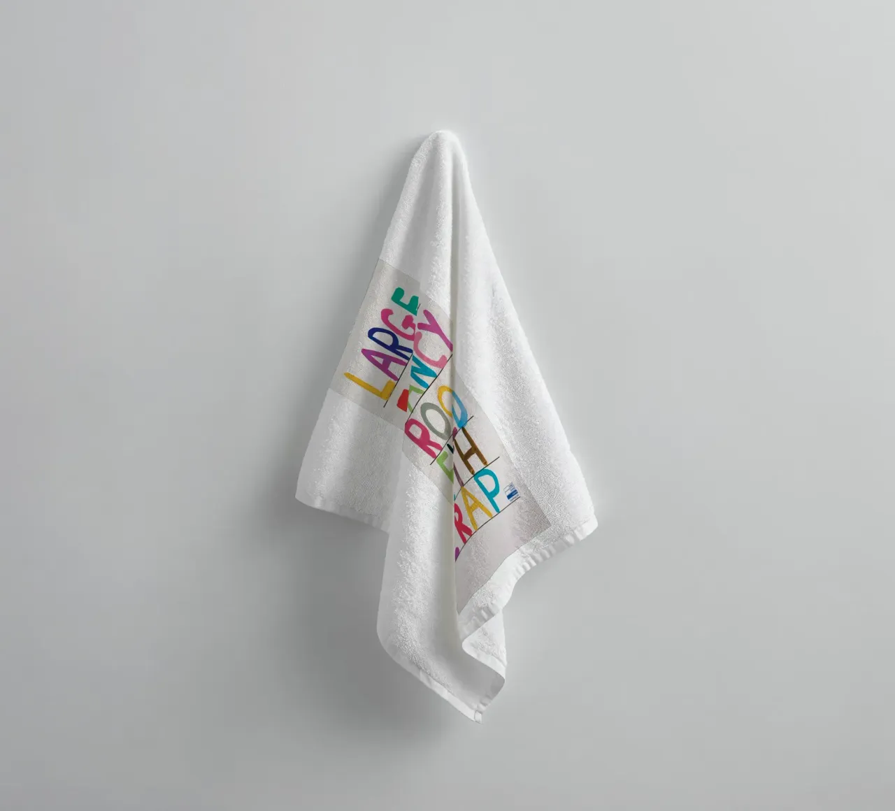 Large Fancy Room Filled With Crap towel by Davidprint