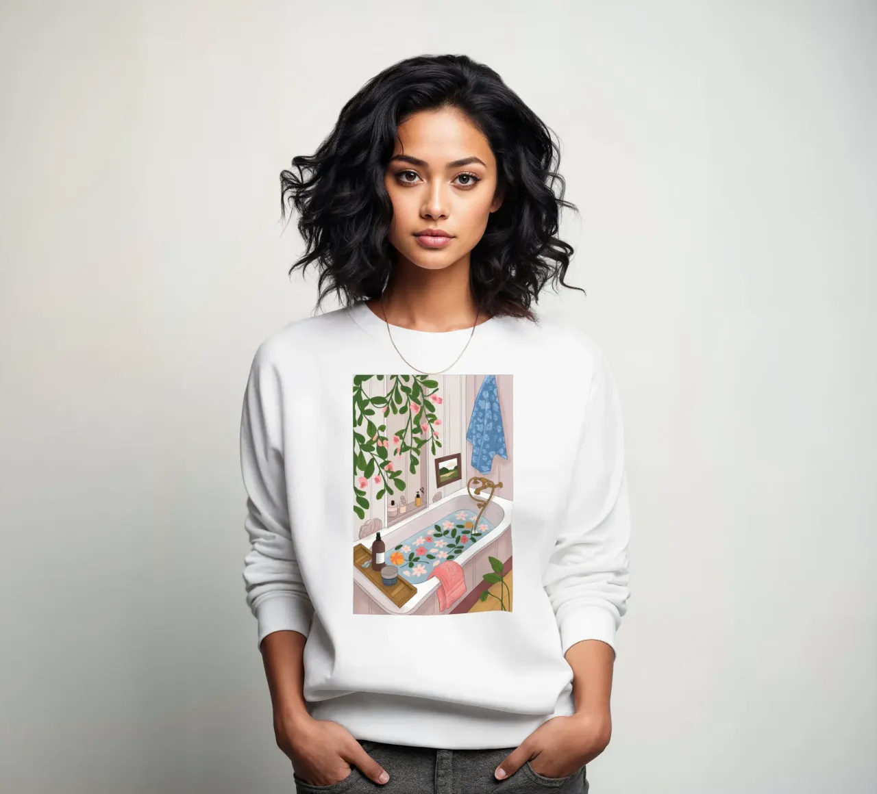 Bagno botanico ritirato felpa da Lumina Vision