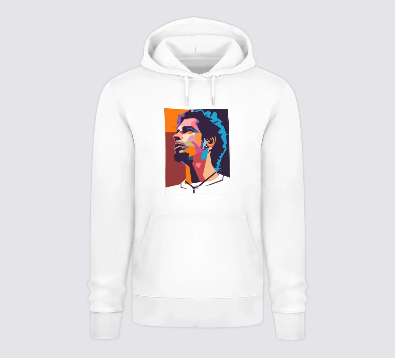 Chris Cornell stile artistico WPAP felpa con cappuccio da Hantamrata